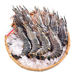 京东生鲜 活冻黑虎虾（大号） 400g