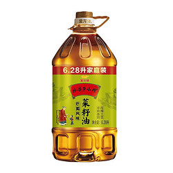 金龙鱼 外婆乡小榨 巴蜀风味菜籽油 6.28L