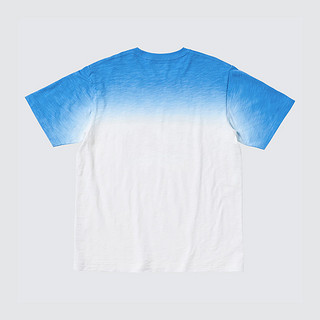 优衣库 男装/女装 (UT) Hokusai Fuji印花T恤(短袖) 442279 180/108B/XL 61 水蓝色