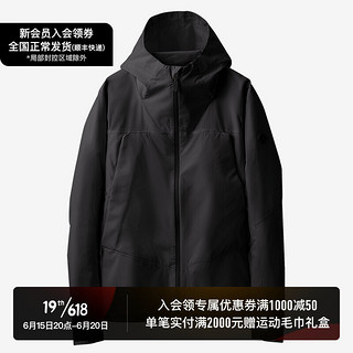 DESCENTE 迪桑特 ALLTERRAIN 男子梭织上衣 D0211AJK32 黑色-BK M(170/92A)