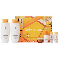 Sulwhasoo 雪花秀 滋盈肌本水乳礼盒6件套（润颜水125ml+润颜乳125ml+赠 润颜乳15ml+润颜水15ml+肌底液8ml+人参面霜5ml）