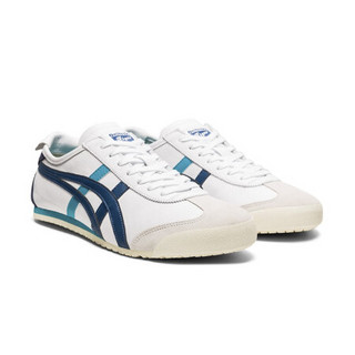 Onitsuka Tiger 鬼塚虎 MEXICO 66系列 中性休闲运动鞋 1183A201-110 白蓝 37.5