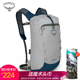 OSPREY 日光15升小鹰休闲通勤包户外多功能背包登山附属登山包双肩包DAYLITE 15 铝灰色 O/S