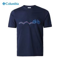 Columbia 哥伦比亚 户外男装吸湿快干衣透气圆领短袖T恤AE0536
