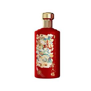 金六福 铭匠 浓香型白酒 50度 500ml*6瓶 整箱装