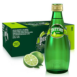 perrier 巴黎水 法国Perrier巴黎水天然含气矿泉水多种口味500*24瓶整箱全国包邮