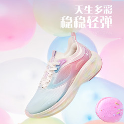 XTEP 特步 轻弹马卡龙跑步鞋女夏季新款运动鞋跑步鞋子