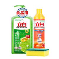 Liby 立白 洗洁精 1kg*1瓶+408g*1瓶+洗碗棉1块