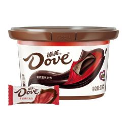 Dove 德芙 香浓黑巧克力 234g