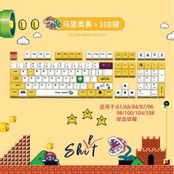Readson 马里奥 PBT键帽 61/68键 双色可选