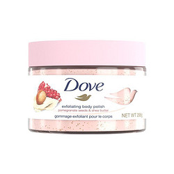Dove 多芬 石榴籽和乳木果冰淇淋身体磨砂膏 298g