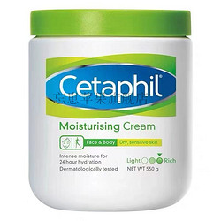 Cetaphil 丝塔芙 丝塔大白罐芙550g婴儿童身体乳高保湿面霜润肤保湿补水面部敏感肌 大白罐