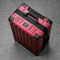 卡帝乐鳄鱼 2022新款铝框行李箱大容量拉杆箱结实耐用旅行箱男女