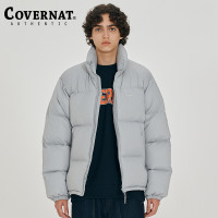 COVERNAT 2021年冬新款加厚时尚立领短款羽绒服情侣外套周洁琼同款