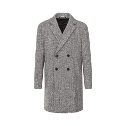 ZARA 男士时尚千格鸟商务休闲大衣