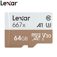 Lexar 雷克沙 TF667X TF存储卡 64GB