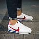 NIKE 耐克 CLASSIC CORTEZ 全皮白红运动鞋阿甘鞋 902801