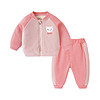 Yingyibei 赢一贝 儿童套装 加绒款 粉红色 73cm