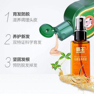 霸王生姜育发防脱洗护套装洗发水洗发膏200ml*2+55ml*2固发控油 清香 510ml 1件