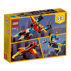 LEGO 乐高 创意三合一系列31124超级机器人儿童益智积木玩具新品