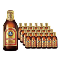 PLUS会员：青岛啤酒 小棕金 11度 296ml*24瓶