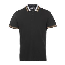 VERSACE 范思哲 Jeans Couture范思哲男士休闲宽松短袖Polo衫T恤