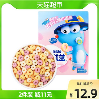 小鹿蓝蓝 宝宝谷物小圈圈 64g