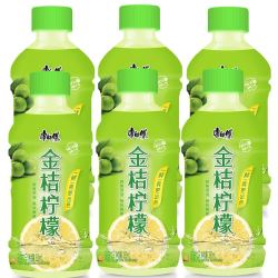 康师傅金桔柠檬330ml6瓶夏季茶饮品饮料