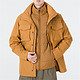 Timberland 连帽可收纳男士三合一棉外套内胆可拆卸舒适户外休闲运动外套