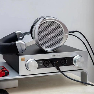 HIFIMAN 海菲曼 EF400 桌面耳放 银色