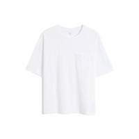 Gap 盖璞 男女款圆领短袖T恤 735902 白色 S