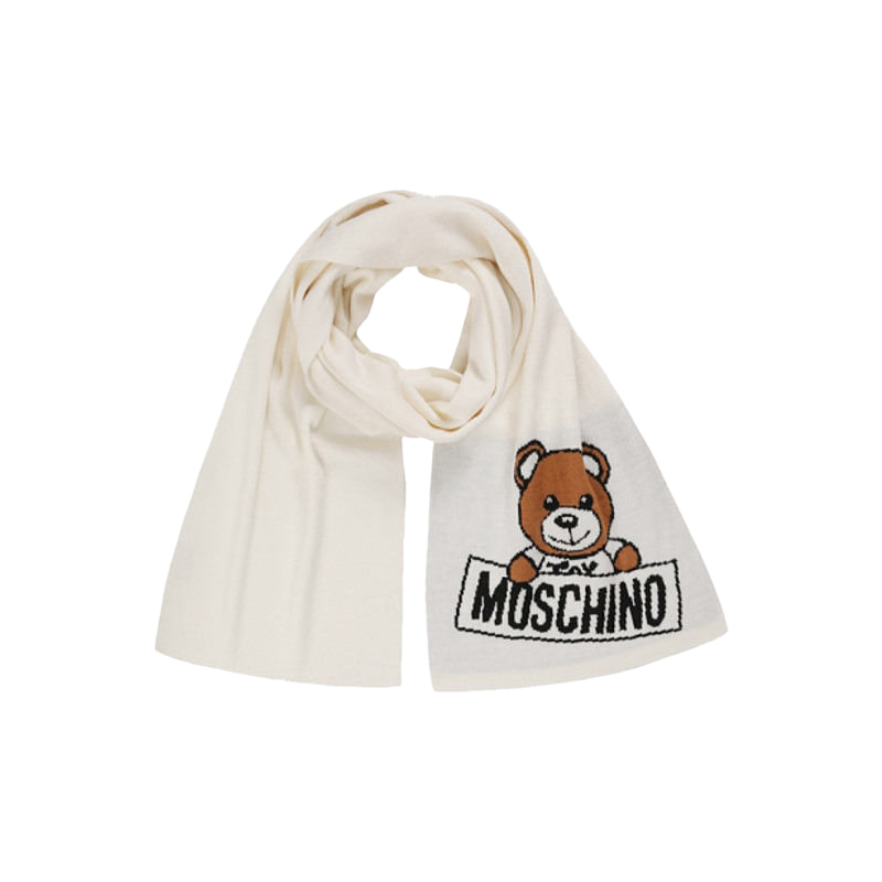 MOSCHINO 莫斯奇诺 女士围巾 M1857 米色 173*30cm