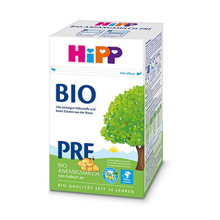 HiPP 喜宝 有机系列 婴儿奶粉 德版 Pre段 600g*2盒