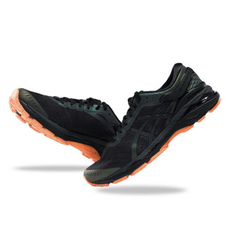 ASICS 亚瑟士 Gel-Kayano 24 Lite-Show 男子跑鞋 T7A3N-1690 黑橙色 43.5