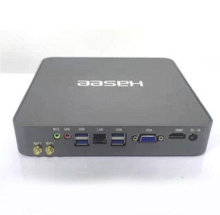 Hasee 神舟 mini PC5 五代赛扬版 商用台式机 灰色 (赛扬N5095、核芯显卡、8GB、240GB SSD)