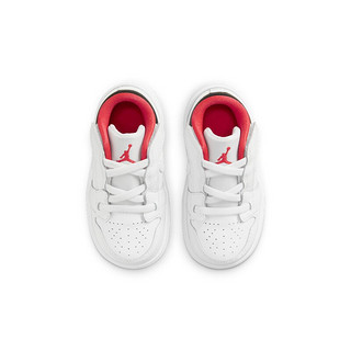 AIR JORDAN 正代系列 Jordan 1 Low Alt (TD) 儿童休闲运动鞋 CI3436-160 白色/黑色/红色 19.5码