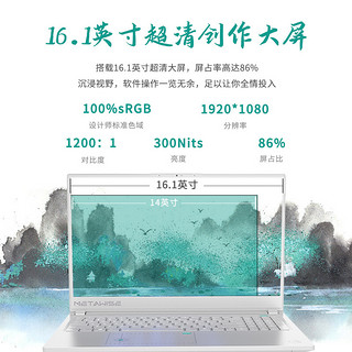 玄智星 16.1英寸笔记本电脑（i7-12700H、16GB、512GB）