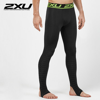 2XU 恢复系列压缩长裤 紧身裤男运动裤健身裤跑步高压力加速恢复 S 常规款