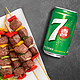  7-Up 七喜 7喜 七喜7up 柠檬味 碳酸饮料 330ml*6听 百事出品　