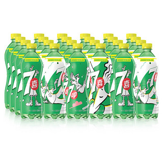 7-Up 七喜 汽水 冰爽柠檬味 550ml*24瓶