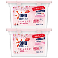 OMO 奥妙 自然工坊樱花甜香柔护洗衣凝珠400G