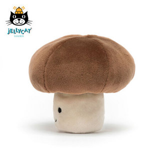 jELLYCAT 2022新品活泼蘑菇 可爱公仔毛绒玩具小玩偶生日礼物 活泼蘑菇 H8 X W8 CM