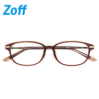 Zoff 佐芙 日本Zoff板材眼镜男素颜眼镜威灵顿框女近视可配镜片度数ZP201002