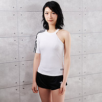 adidas ORIGINALS 三叶草系列 女子运动T恤 DU7874