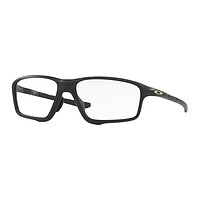 OAKLEY 欧克利 CROSSLINK系列 0OX8080 男士塑胶眼镜框 哑黑