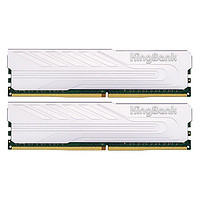 KINGBANK 金百达 银爵系列 DDR4 3200MHz 台式机内存 马甲条 银色 64GB 32GB*2
