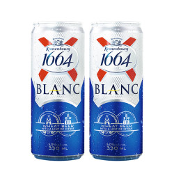 Kronenbourg 1664凯旋 小蓝罐 白啤 330ml*2罐