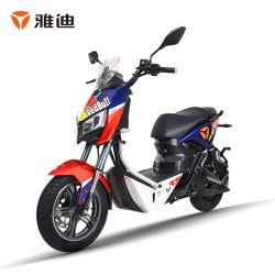 雅迪 电动车电瓶车电动轻便摩托车72v大功率长续航男士代步车 x5红牛