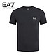 GIORGIO ARMANI 阿玛尼EMPORIO ARMANI奢侈品男装EA7男士T恤衫 8NPT52-PJM5Z-21S 黑色