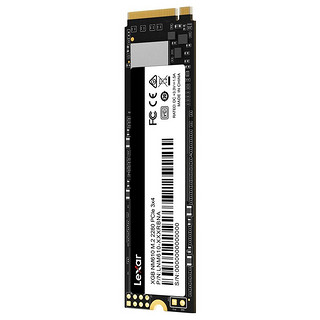 Lexar 雷克沙 NM610  固态硬盘1TB +M.2散热马甲 高效散热 SSD M.2 NVME 2280